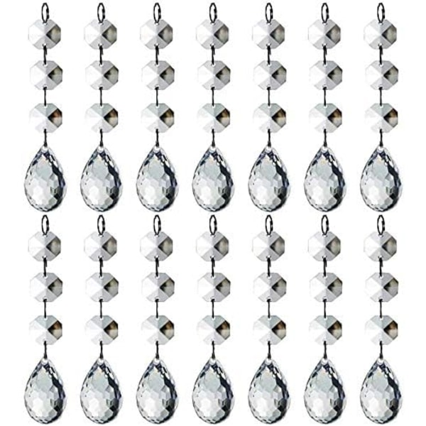 30pc Crystal Ornaments Christmas Tree Decorations Balls Clearance