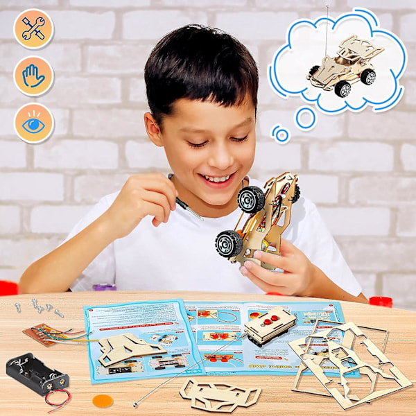 Diy modellbilar kit pedagogiska byggleksaker för 6 8 10 år gamla pojkar leksaker ålder 6-8-10-12, tonåring