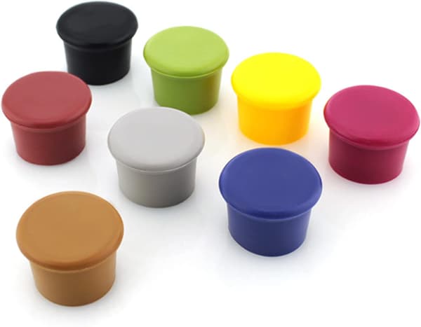 Flaskestopper Sæt af 8 Silikon Flaskestopper til Vin, B,ZQKLA