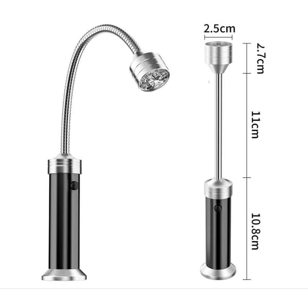 BBQ Grill Lys Sett med 2 LED BBQ Grill Lys med Magnet, ZQKLA