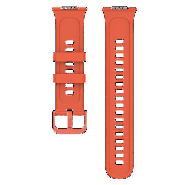 For Huawei Watch Fit 2 Silikon Klokkereim Vanntett Erstatningsarmbånd Klokkerem Orange, Orange Style B Huawei Watch Fit 2