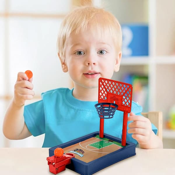 Mini Bordbasketbold Spil, Mini Bordplade Finger Flick Spil