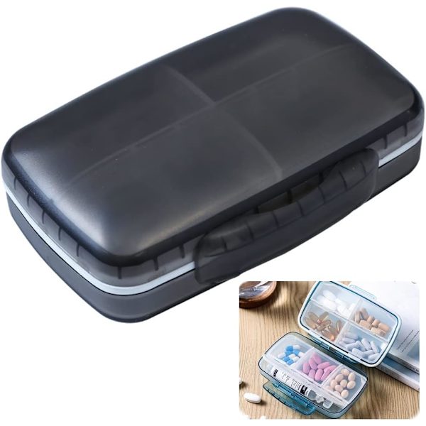 Viikoittainen Pill Box Aamu Päivä Ilta Pill Box Pullo Viikoittainen Pill