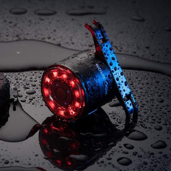 Smart Sykkel Baklys, USB Oppladbart Baklys, LED, ZQKLA
