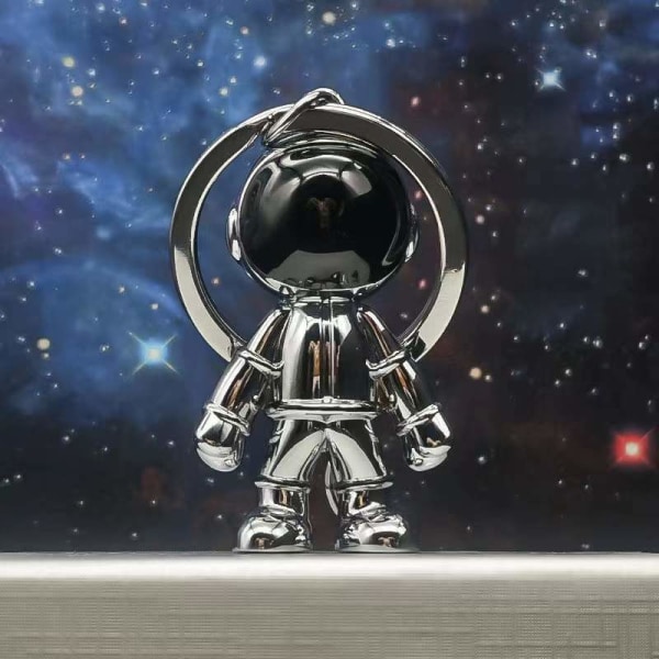 Astronautti Metalliriipus Avaimenperä (Hopea), Riippuva Avaimenperä, ZQKLA