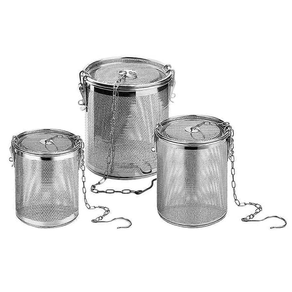 Te-kugle si i rustfrit stål, suppe krydderier separationskurv, krydderifilter 0.3L