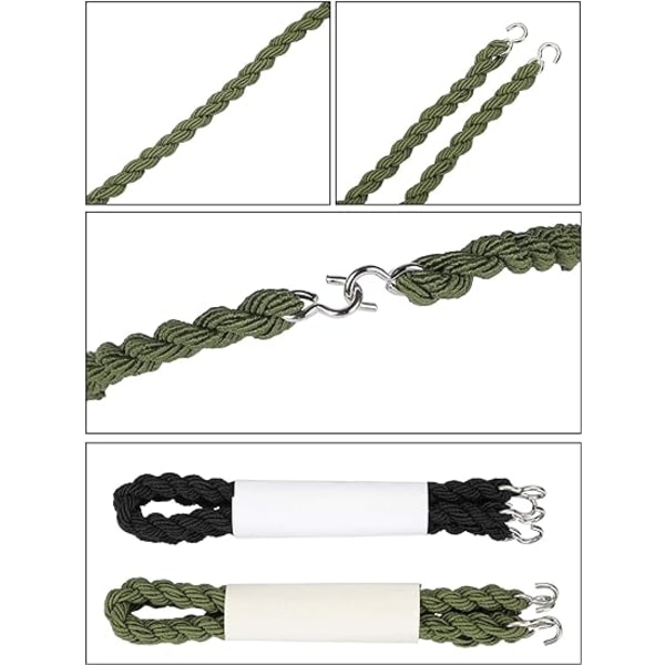 12 stycken elastiska stövlsband Militärbensband Blousing G,ZQKLA