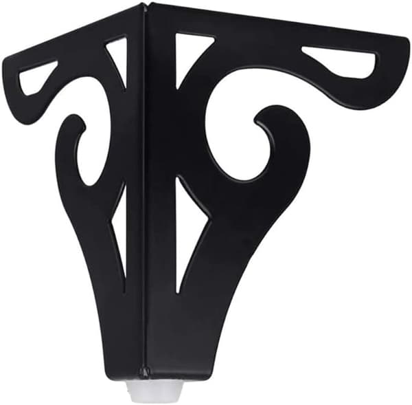 4 Stykker Metal Sofaben, Møbelben/Trekantede Møbelben