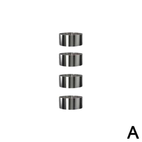 For Ps5 Edge Kontroller Modifikasjonssett Håndtak Beskyttelsesring 4pcs smooth ring