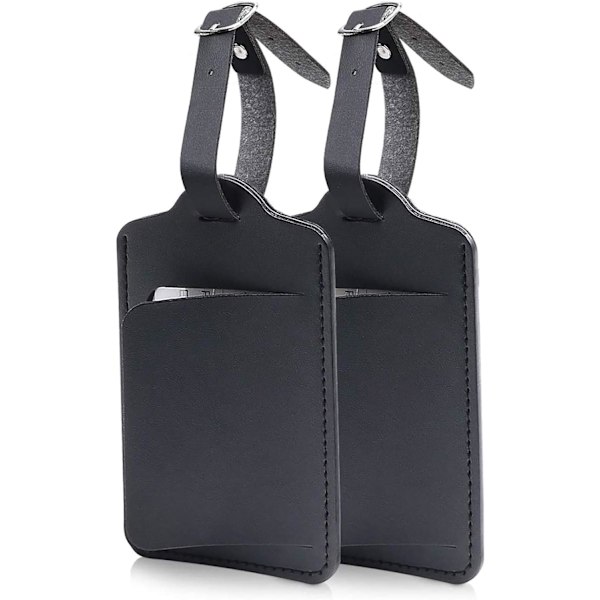 Bagagelapper, 2 stk. Koffert ID-lapper