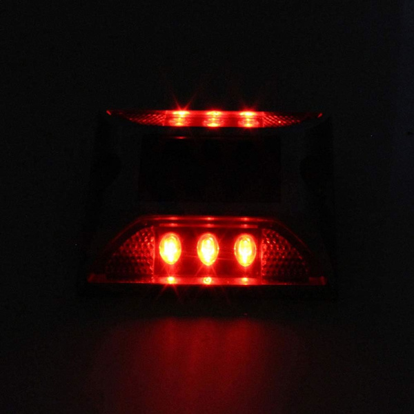 Vejsøm Lampe, Dobbeltsidet Reflektor, Solcellelampe, ZQKLA