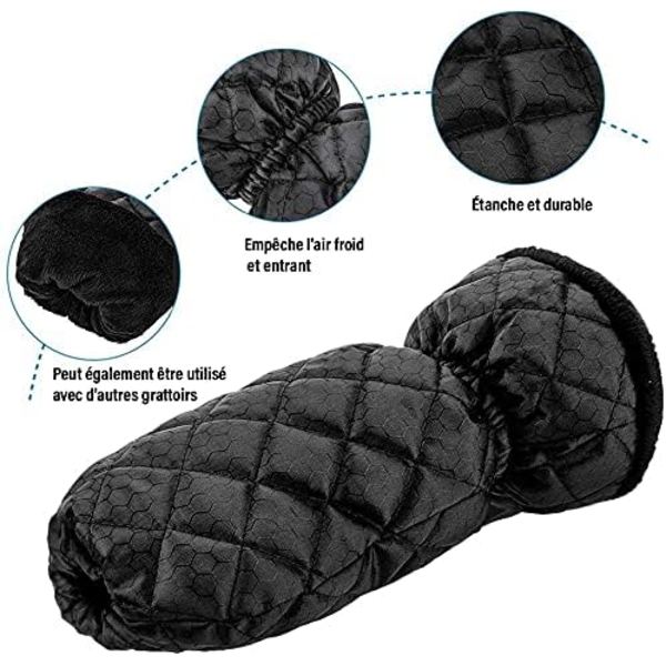 Jääraappa hansikkaalla autoille, maastoautoille ja pakettiautoille, kestävä Frost Squ
