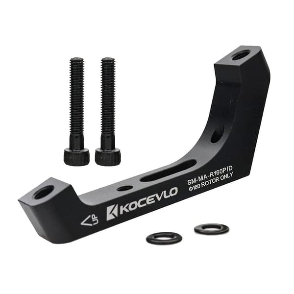 R160P-D Bakre Flat-Mount til Post-Mount Caliper Adapter for 160mm Rotor Road Disc Brake FM til PM