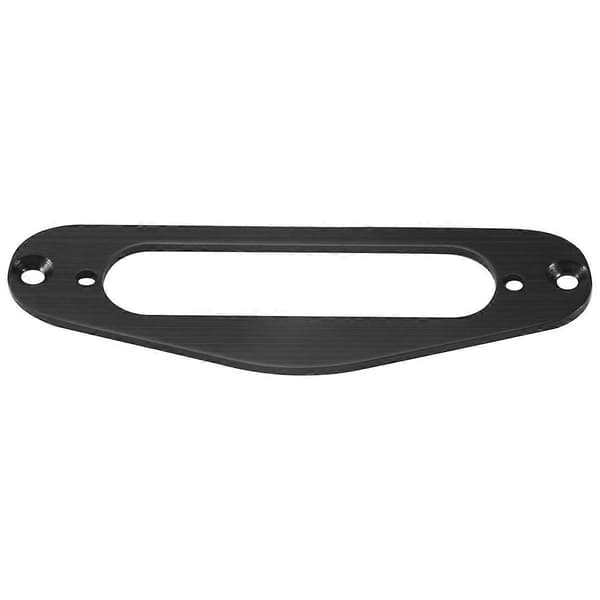 2 stk. Guitar Pickup Ramme Monteringsring Single Coil Metal (Sort)