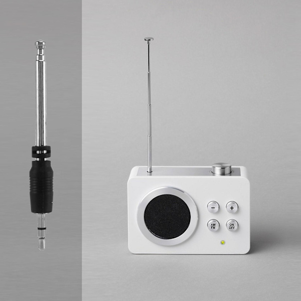 Radioantenni 3,5 mm 4 osaa Teleskooppinen FM-antenni Radio Matkapuhelimelle Mp3 Mp4 Äänilaitteelle