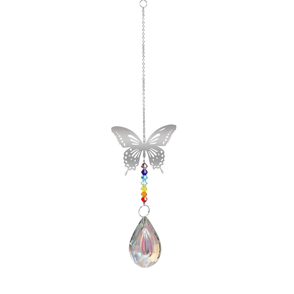 Crystal Guardian Angel Rainbow Makers Suncatchers Med Glas Bal
