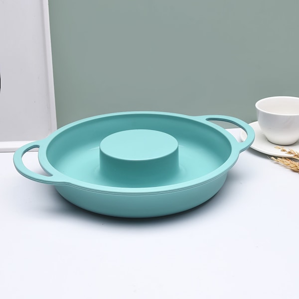 （Grøn）Praktisk Non-stick Kageform Elastisk Varmebestandig ,ZQKLA