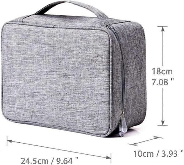 Elektronisk Tilbehør Kabeloplader USB Opbevaringstaske Etui Organizer Boks