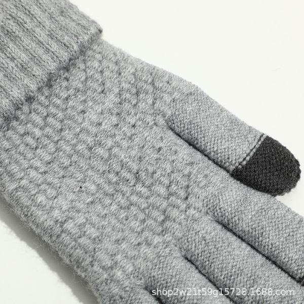1 par dame vinter touchscreen handsker varm fleeceforet, ZQKLA