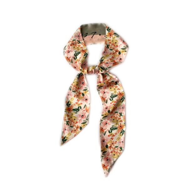 Silk Feeling Scarf Sateng hodeskjerf for kvinner 53 x 3,14 tommer, ZQKLA