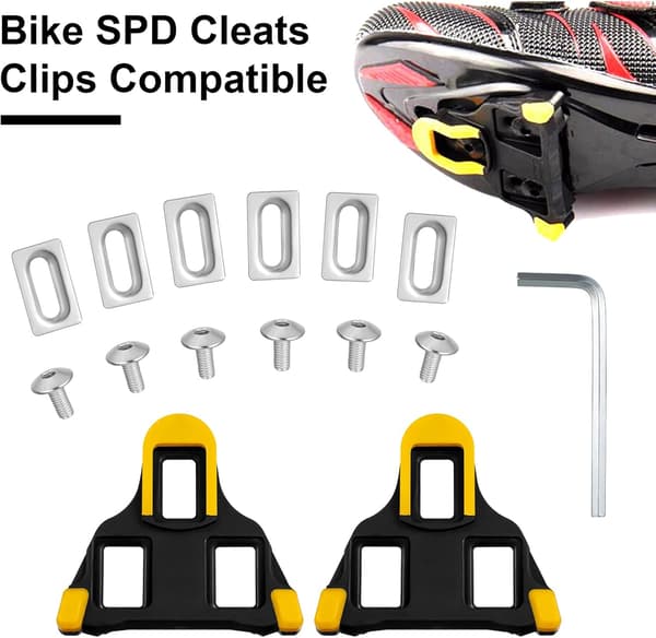 SPD Klamper til Cykelsko, Cykelklamper Kompatible med Sh, ZQKLA