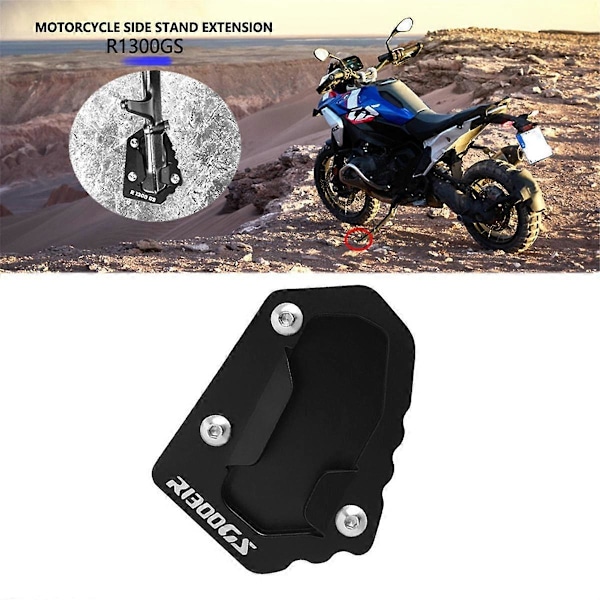 Motorcykel Sidostödsförlängare Fotplatta Stöddyna för R1300GS ADV Adventure GS1300 2023-2024 Bl