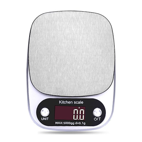Digitaalinen keittiövaaka - 1 g - 10 kg - Ruostumaton teräs - Hig