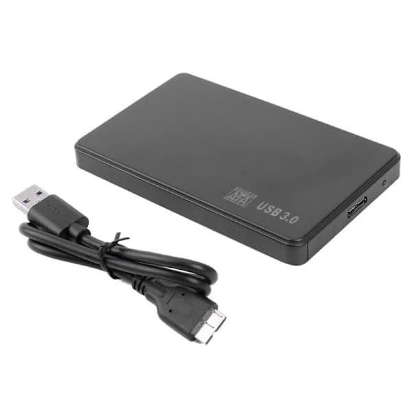 2,5\" Eksternt kabinett for SATA harddisk - USB 3.0,su