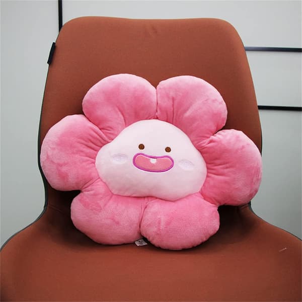 Plush Smiley Solroskudde Smiley Kudde Sov Kudde Cush,ZQKLA