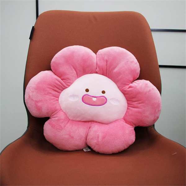 Plush Smiley Solsikke Pute Smiley Pute Nap Pute Cush,ZQKLA