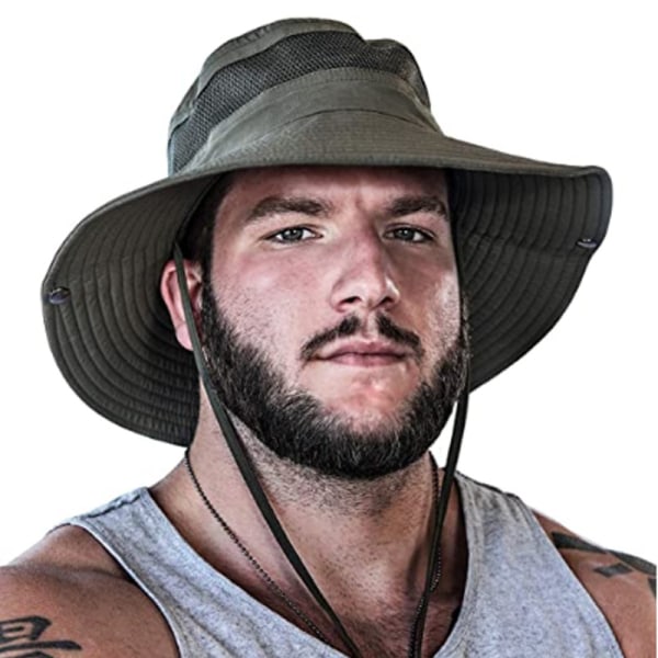 Bucket Hats for Men - Solhattar för män - Fishing Hat and Sum,ZQKLA