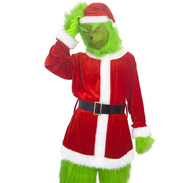 XX-Large/3X-Large Grön Monsterdräkt för Män Jul Sa,ZQKLA