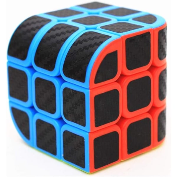 3X3 Carbon Fiber Sticker Penrose Speed ​​Cube Penrose Cube Sti,ZQKLA