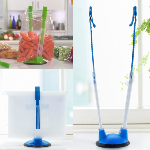 1 Justerbar Baggy Stativ, Sandwichposeholder Klips, F,ZQKLA