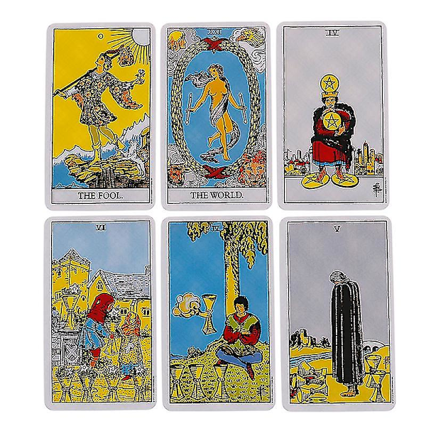 Rider Waite Tarot-kort engelska brädspel spådom resonemang flerspelarspel - Sfygv