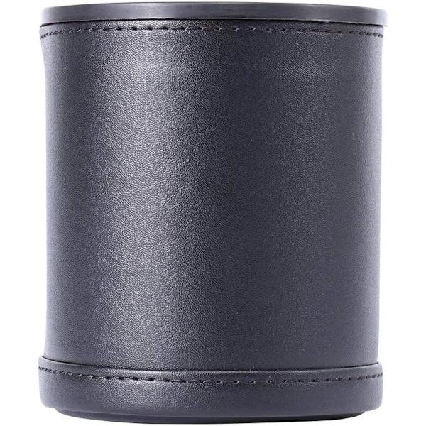 Nahkainen Noppakuppeli 5 Nopalla Yahtzee Farkle -peliin, ZQKLA