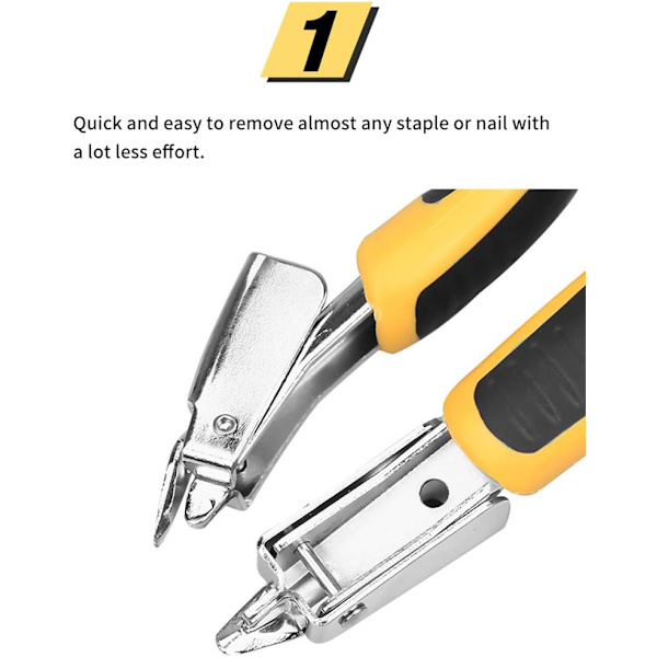 1 stk. Heavy Duty Staple Puller til Polstring Konstruktion U,ZQKLA