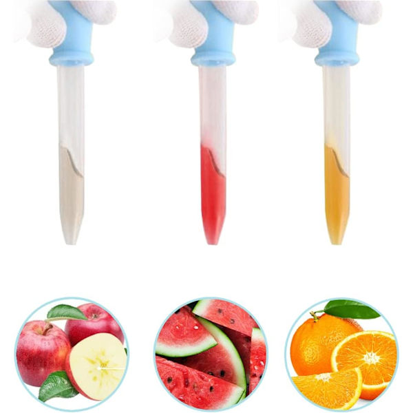 Vätskedroppar, 2 st Silikon Droppipetter, Vätskepipetter