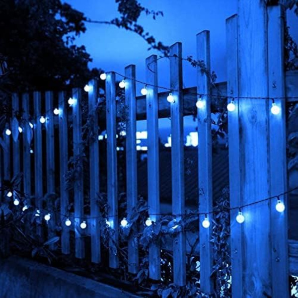 Solcellsdrivna Fe-Ljus, 50 LED 7M/23FT Solcellssträngljus Vatten,ZQKLA