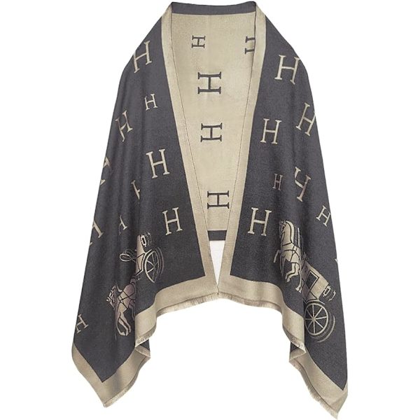 Skjerf for kvinner Pashmina Silkeaktig Sjal Wrap for Aftenkjole, ZQKLA