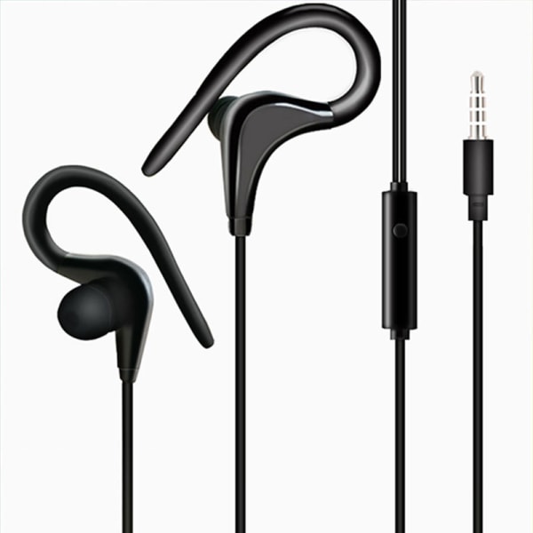 Sports version in-ear headphones with microphone, suitable for 3.5mm wired mobile phones