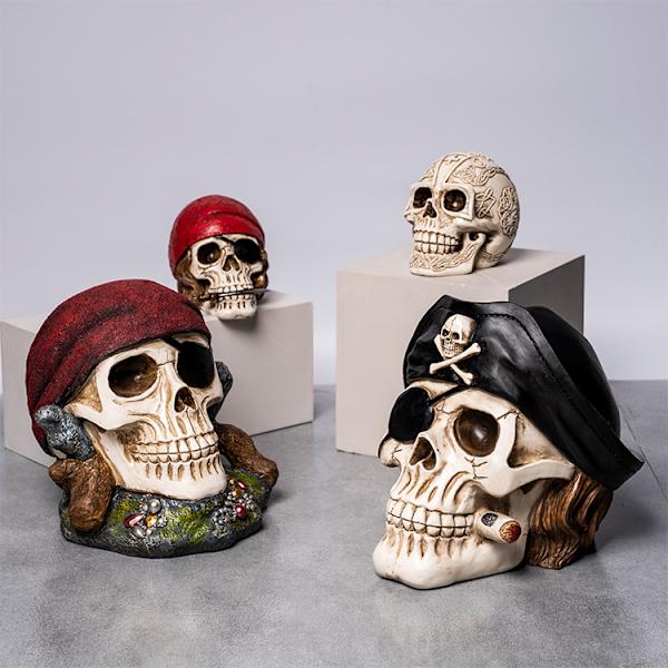 Halloween-teemainen kallokoriste, Jack-merirosvon säästöpossu, ZQKLA