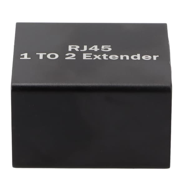 Ethernet Splitter RJ45 Netværksadapter Splitter En til To Splitter