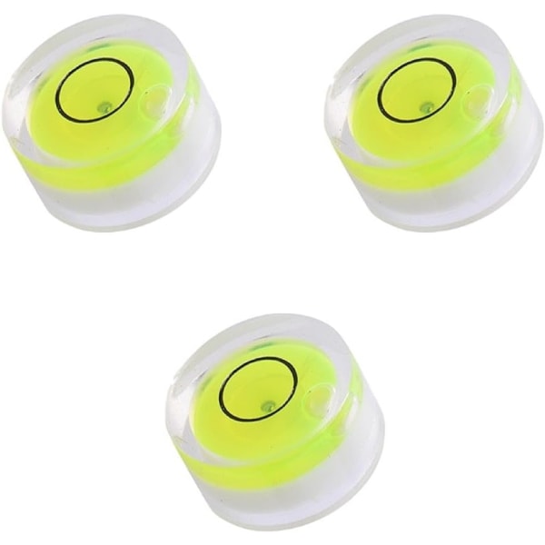 Sats med 3 runda vattenpass Vial 12 mmX6mm, ZQKLA
