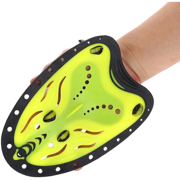 Simträning Handpaddlar (Gul)