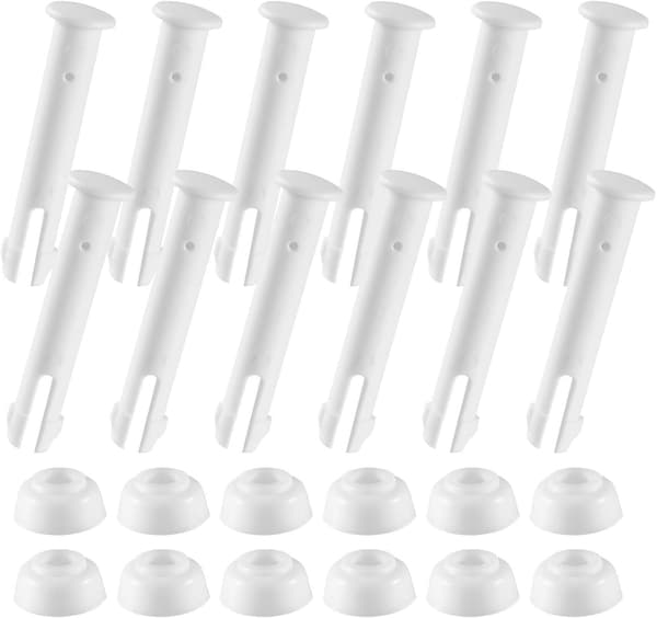 Plastik Pool Samlingsstifter (12 stk.) til Intex 10ft-12ft, med 12p, ZQKLA