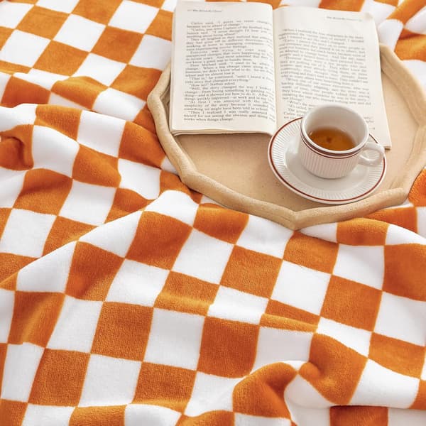 Buffalo Plaid -fleecepeitto (70*140cm) - Ruudullinen Flanellipeitto -