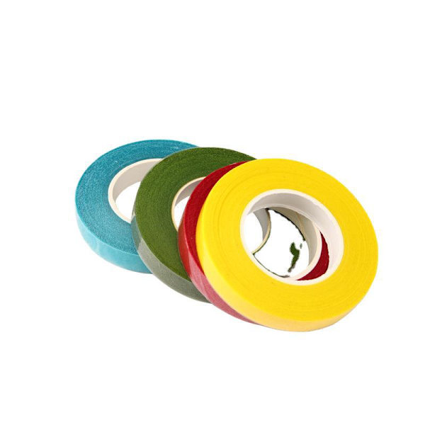 Blomtejp, färgade band, 4-pack