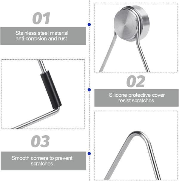 Magnetisk Køkkenvask Svamp Holder Rustfrit Stål Magnetisk, ZQKLA