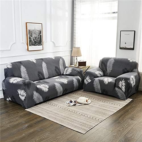 3-seters stretch sofatrekk, sofatrekk med armlene, ZQKLA